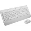 LOGITECH Signature MK650 Combo For Business - Off-white - Qwerty Danų/Norvegų/Švedų/Suomių