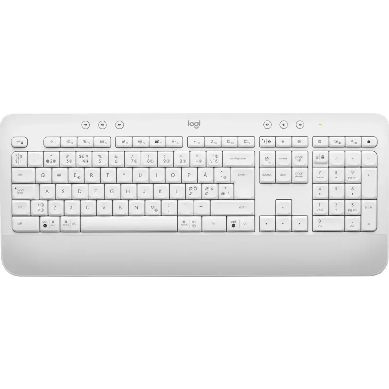 LOGITECH Signature MK650 Combo For Business - Off-white - Qwerty Danų/Norvegų/Švedų/Suomių