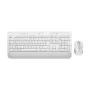 LOGITECH Signature MK650 Combo For Business - Off-white - Qwerty Danų/Norvegų/Švedų/Suomių
