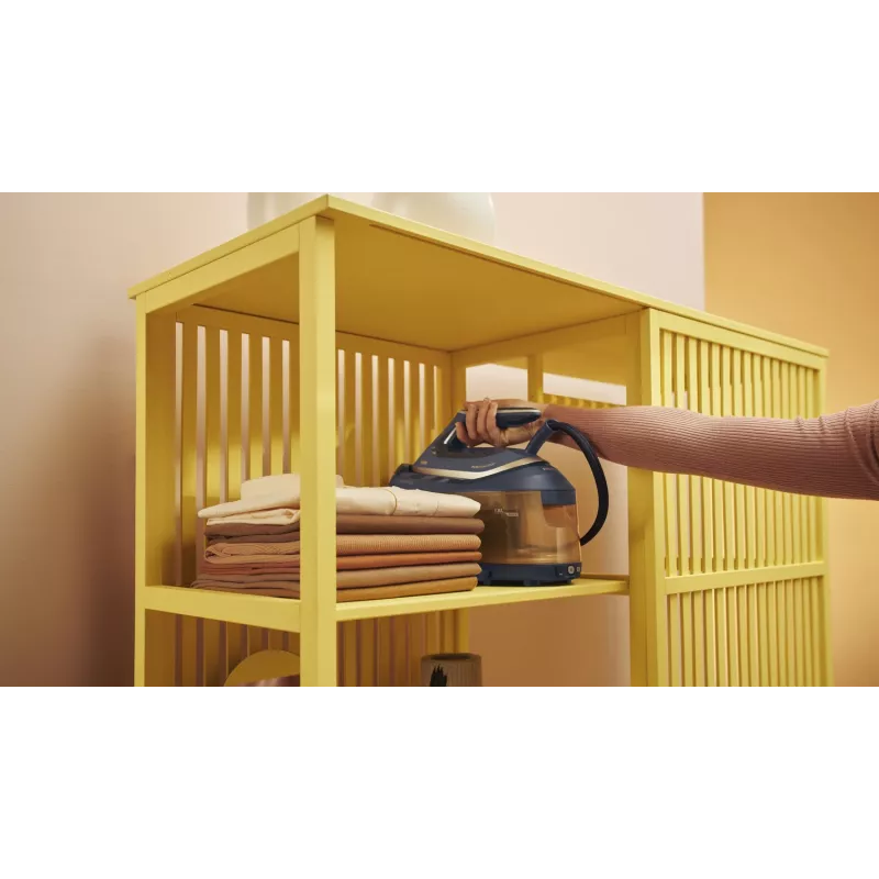 Philips PerfectCare 6000 Series PSG6066/20 garo generatorius lygintuvas, 2400 W, 8 bar, 600 g/min garų impulsas, 1,8 l bakelis, SteamGlide Advanced lyginimo padas, juoda/ruda
