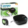 DYMO LetraTag 200B Bluetooth etikečių spausdintuvas | Kompaktiškas etikečių spausdintuvas | Jungiasi per Bluetooth belaidę technologiją prie iOS ir Android | Įskaitant 1 baltą popierinę etikečių juostą | Juoda