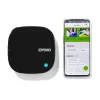 DYMO LetraTag 200B Bluetooth etikečių spausdintuvas | Kompaktiškas etikečių spausdintuvas | Jungiasi per Bluetooth belaidę technologiją prie iOS ir Android | Įskaitant 1 baltą popierinę etikečių juostą | Juoda