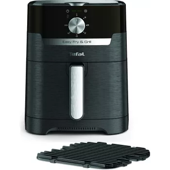 Tefal Easy Fry & Grill EY5018 4,2 L 1550 W Karšto oro gruzdintuvė Juoda