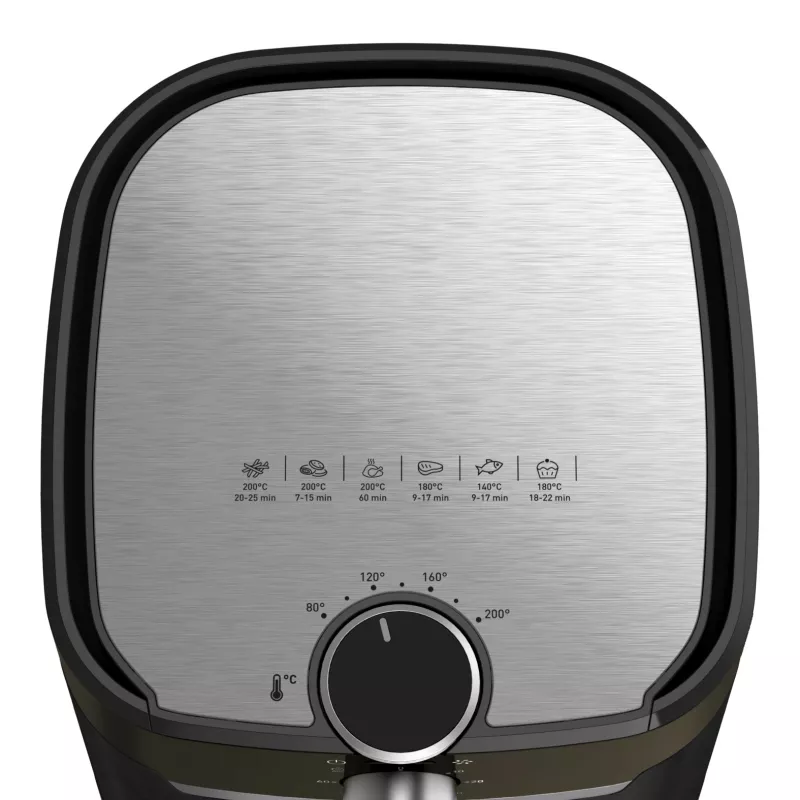 Tefal Easy Fry & Grill EY5018 4,2 L 1550 W Karšto oro gruzdintuvė Juoda