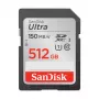 WESTERN DIGITAL SanDisk Ultra 512 GB SDXC atminties kortelė 150 MB/s