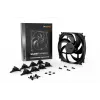 be quiet! SILENT WINGS 4 140mm PWM high-speed kompiuterio ventiliatorius 14 cm juodas 1 vnt.