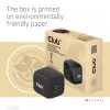CLUB3D CAC-1909 kelioninis įkroviklis 45W GaN, dvigubas USB Type-C, PD 3.0 PPS