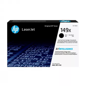 HP 149X didelės išeigos juodas originalus LaserJet tonerio kasetė, 9500 puslapių, juoda, 1 vnt.