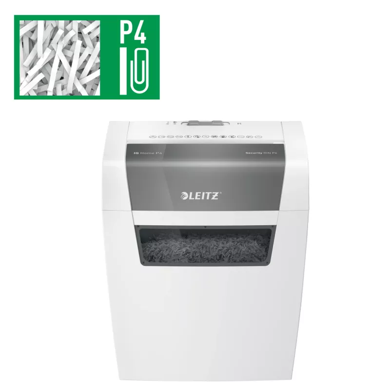 Popieriaus smulkintuvas Leitz 80340000 smulkinimas dalelėmis 70 dB 22 cm Baltas