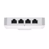 Prieigos taškas UBIQUITI Unifi 6 In-Wall U6-IW — dviejų juostų 2.4/5 GHz, 4800 Mbit/s, 5x RJ-45, PoE, baltas