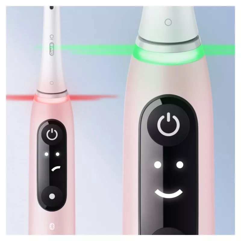 Oral-B 445197 elektrinis dantų šepetėlis suaugusiems Vibruojantis dantų šepetėlis Rožinis, Baltas