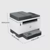 HP LaserJet Tank MFP 2604sdw spausdintuvas, lazerinis, nespalvotas, 600 x 600 DPI, A4, tiesioginis spausdinimas, juoda, pilka