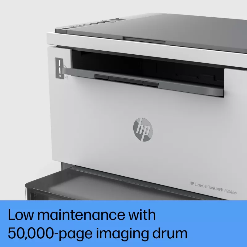 HP LaserJet Tank MFP 2604dw spausdintuvas, lazerinis, vienspalvis, 600 x 600 DPI, A4, tiesioginis spausdinimas, pilka