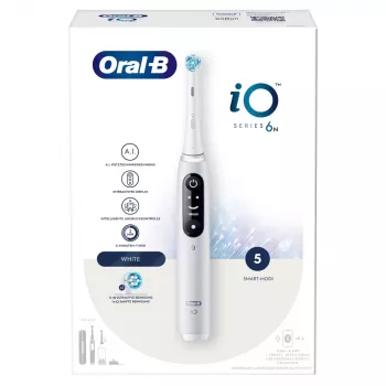 Oral-B 445234 elektrinis dantų šepetėlis suaugusiems, vibracinis, baltas