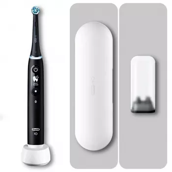 Oral-B iO Series 6 beslotis dantų šepetėlis suaugusiems, juodas