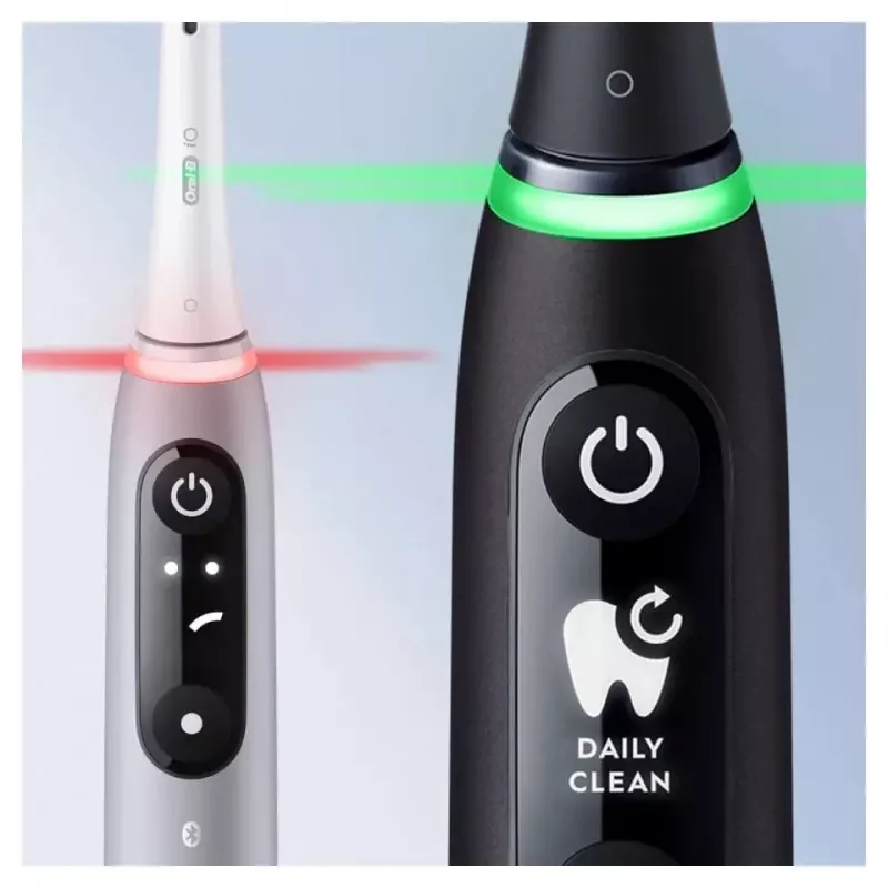 Oral-B iO Series 6 beslotis dantų šepetėlis suaugusiems, juodas