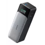 Nešiojamas įkroviklis Anker 737 (A1289011) – 24000 mAh, 140 W, 2× USB-C + 1× USB-A, sidabrinis/juodas