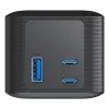 Nešiojamas įkroviklis Anker 737 (A1289011) – 24000 mAh, 140 W, 2× USB-C + 1× USB-A, sidabrinis/juodas