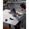 Nešiojamas įkroviklis Anker 737 (A1289011) – 24000 mAh, 140 W, 2× USB-C + 1× USB-A, sidabrinis/juodas