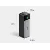 Nešiojamas įkroviklis Anker 737 (A1289011) – 24000 mAh, 140 W, 2× USB-C + 1× USB-A, sidabrinis/juodas
