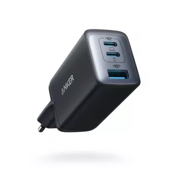 Įkroviklis Anker 735 Universal Black AC Greitas įkrovimas Vidaus