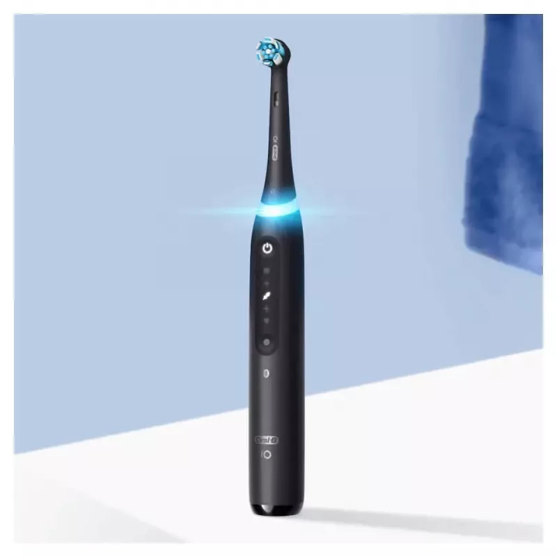 Oral-B iO Series 5 elektrinis dantų šepetėlis suaugusiems, juodas