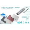 i-tec USB-C įkrovimo metalinis HUB 7 prievadų USB 3.2 Gen 1 Type-C Type-A
