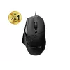 LOGITECH G502 X žaidimų pelė - USB - juoda