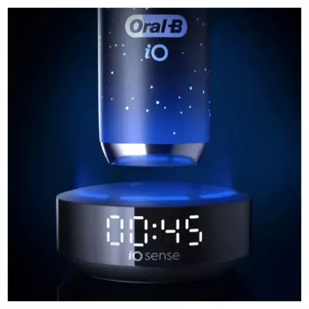 Oral-B iO Series 10 suaugusiųjų sukamoji-osciliuojanti dantų šepetėlis juodas