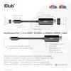 CLUB3D MiniDisplayPort 1.4 į HDMI 4K120Hz arba 8K60Hz HDR10+ kabelis M/M 1,8m
