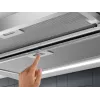 Įmontuojamas gartraukis Electrolux LFP616X, 598 mm plotis, 600 m³/h, pilkas, riebalų filtras, 68 dB