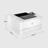 Spausdintuvas HP LaserJet Pro 4002dw lazerinis baltas