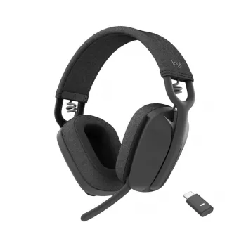 LOGITECH Zone Vibe belaidės ausinės - Graphite (Microsoft Teams versija)