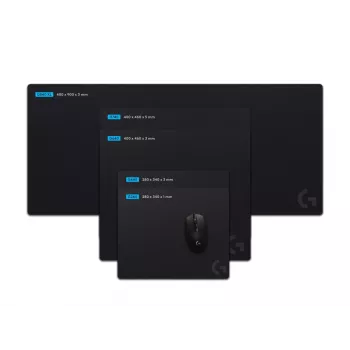 LOGITECH G240 Audininis žaidimų pelės kilimėlis - juodas