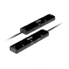 CLUB3D USB4™ Gen3x2 Type-C 6-in-1 Hub su HDMI™ 8K60Hz arba 4K120Hz, 2xUSB Type-A 10G, Ethernet RJ45 2.5G ir 2xUSB Type-C (1x Data 10G, 1x PD3.0 100W įkrovimas)