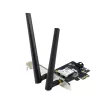 Vidinė WLAN kortelė ASUS PCE-AXE5400 – PCIe, Wi‑Fi 6E trijuostė (2.4/5/6 GHz), 2402 Mbps, Bluetooth 5.2