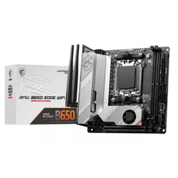 MSI MPG B650I EDGE WIFI pagrindinė plokštė AMD B650 Socket AM5 mini ITX