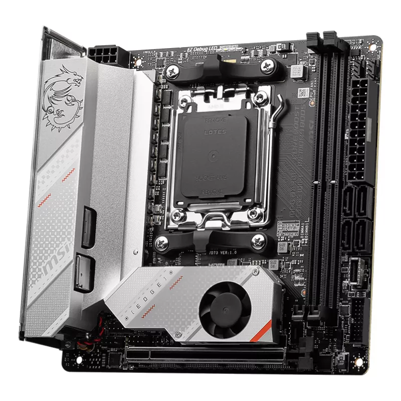 MSI MPG B650I EDGE WIFI pagrindinė plokštė AMD B650 Socket AM5 mini ITX