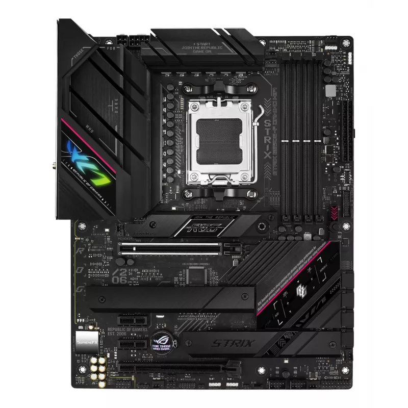 ASUS ROG STRIX B650E-F GAMING WIFI AMD B650 lizdas AM5 ATX