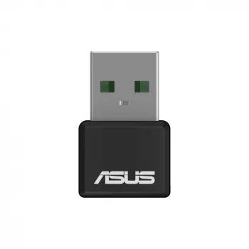 Belaidis USB adapteris ASUS USB-AX55 Nano AX1800 Wi-Fi 6 dviejų juostų, 1800 Mbps, juodas