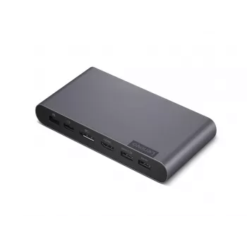 Lenovo 40B30090EU USB-C universalus verslo dokas 2 x USB 3.2 Gen 2 Type-C pilka