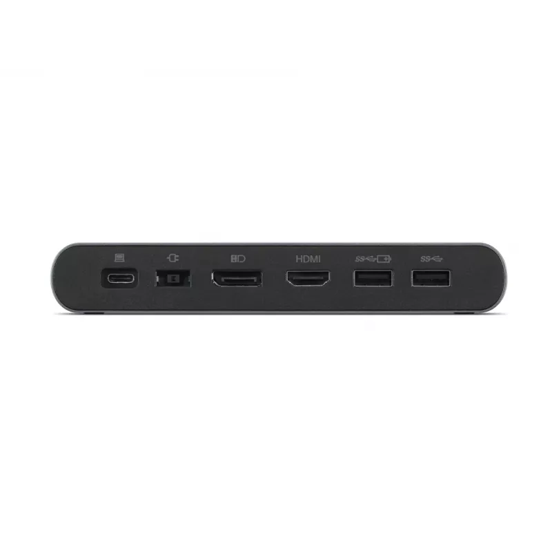 Lenovo 40B30090EU USB-C universalus verslo dokas 2 x USB 3.2 Gen 2 Type-C pilka