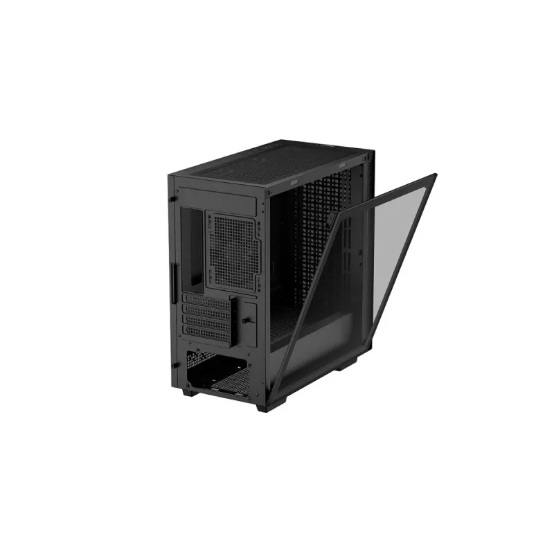 Korpusas DeepCool CH370 Mini Tower – microATX/Mini-ITX, grūdintas stiklas, palaiko iki 32 cm GPU