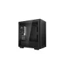 Korpusas DeepCool CH370 Mini Tower – microATX/Mini-ITX, grūdintas stiklas, palaiko iki 32 cm GPU