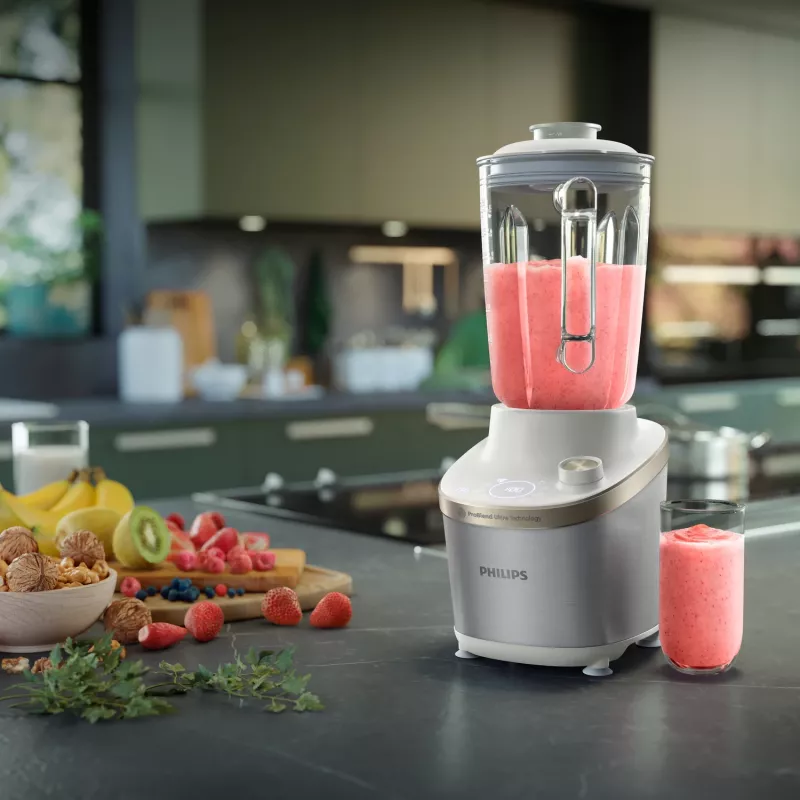 Philips 7000 serijos HR3760/01 stalo blenderis 2 L 1500 W Nerūdijantis plienas, Baltas