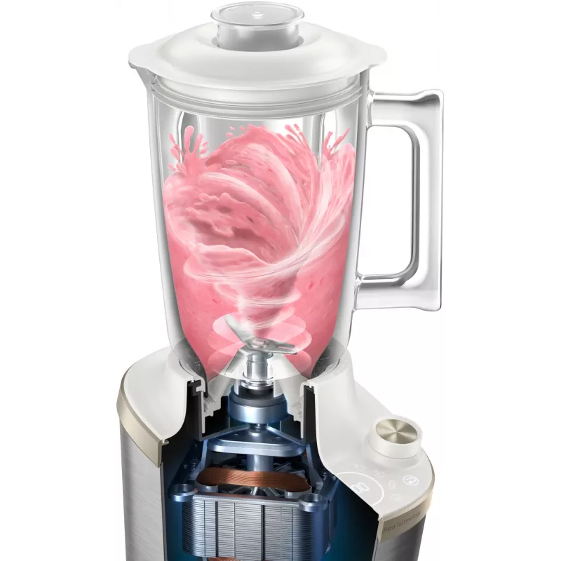 Philips 7000 serijos HR3760/01 stalo blenderis 2 L 1500 W Nerūdijantis plienas, Baltas
