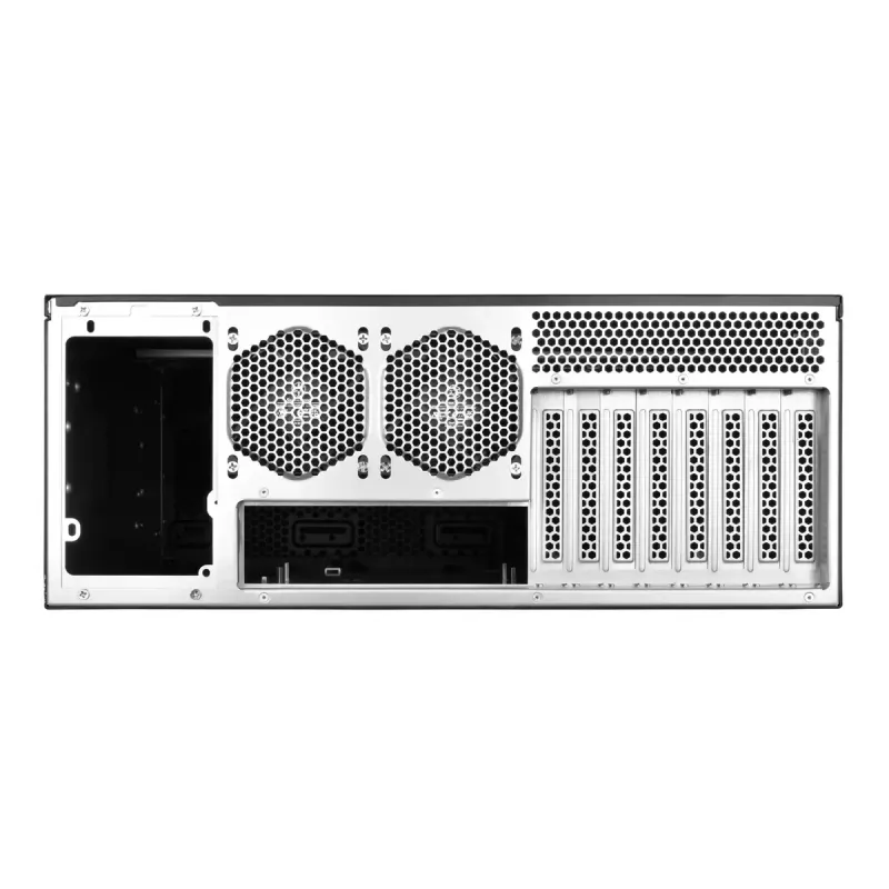 Serverio korpusas Silverstone SST-RM44 4U juodas ATX 240/360 mm