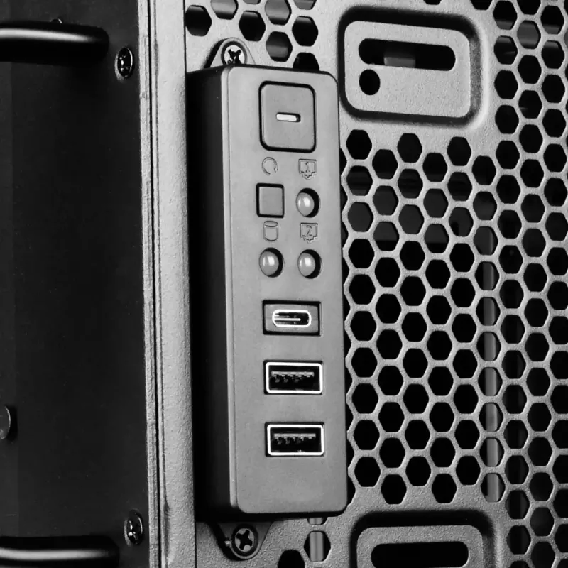 Serverio korpusas Silverstone SST-RM44 4U juodas ATX 240/360 mm