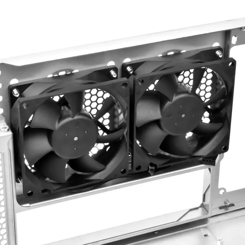Serverio korpusas Silverstone SST-RM44 4U juodas ATX 240/360 mm