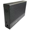 Išorinis HDD/SSD dėklas LC-Power LC-35U3-C 3.5 colio juodas USB Type-C 6 Gbit/s